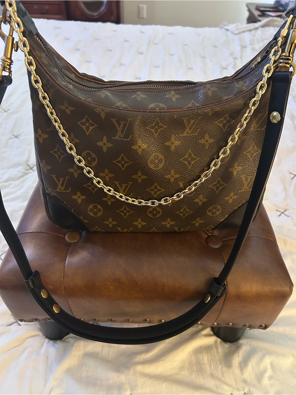 Vintage Louis Vuitton Boulogne 30 Reworked